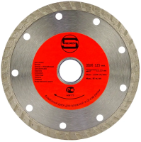 Алмазный диск по бетону 125*22.23*7*2.0мм Turbo (Econom) Strong СТД-13300125 Алмазный диск по бетону 125*22.23*7*2.0мм Turbo (Econom) Strong СТД-13300125
