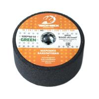 Шарошка бакелитовая прямая Green TECH-NICK D100/M14/№60 Шарошка бакелитовая прямая Green TECH-NICK D100/M14/№60