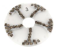 Полировочный шлифовальный круг Пластик СЕМЕРКА D250 №3 Полировочный шлифовальный круг Пластик СЕМЕРКА D250 №3