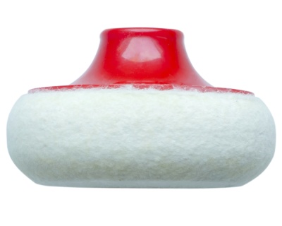 Фетровый круг для полировки природного камня овал D100/M14/H30